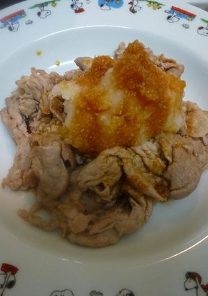 ☆絶品・簡単!豚のにんにく醤油かけ☆-レシピのメイン写真