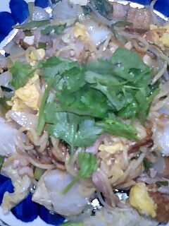 タイ料理パッタイ風 甘酸っぱ~い焼そば♪-レシピのメイン写真