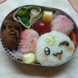 キャラ弁☆ プリキュアシフォン弁当