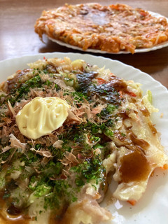 余り物で!両方食べよ★お好み焼き&チヂミ-レシピのメイン写真