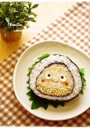 栗くん海苔巻き＊キャラ弁-レシピのメイン写真