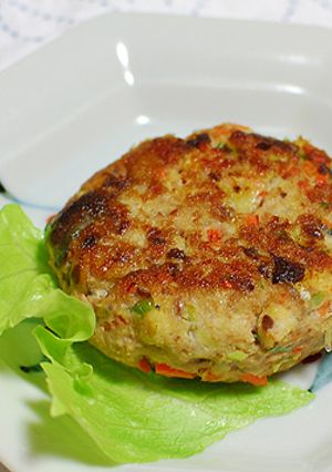 鯖のハンバーグ-レシピのメイン写真