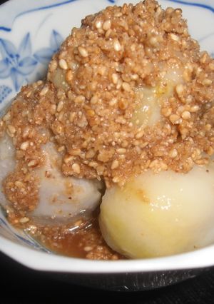 さといものゴマ醤油-レシピのメイン写真