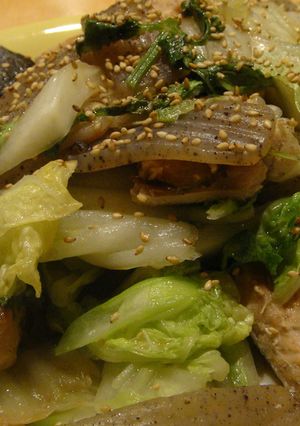 鮭と白菜のさっぱり炒め-レシピのメイン写真