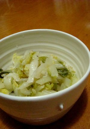 にんにく香る白菜のナムル-レシピのメイン写真