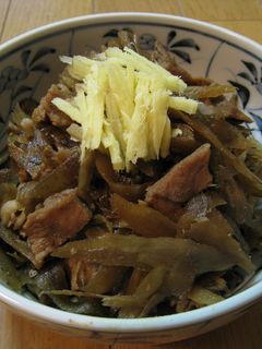 豚こま肉とごぼうの簡単しぐれ煮-レシピのメイン写真
