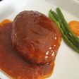 ふんわりあっさり煮込んでチキンハンバーグ