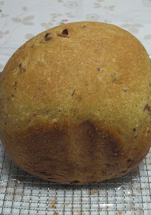 緑茶あずき食パン-レシピのメイン写真