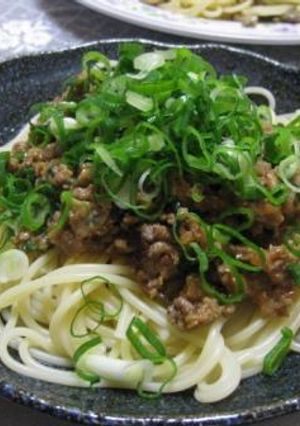 納豆（ネギ味噌）パスタ-レシピのメイン写真