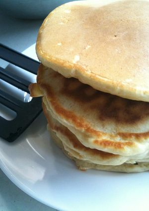 外カリっ中ふわっ♪パンケーキ-レシピのメイン写真