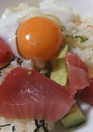 手抜き大好き♪カリフォルニアちらし寿司-レシピのメイン写真