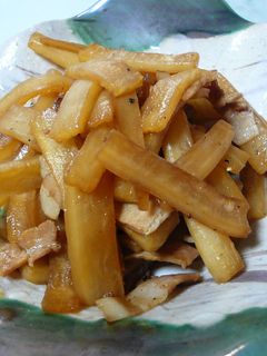 大根とベーコンのいため煮・-レシピのメイン写真