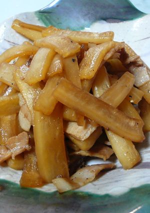 大根とベーコンのいため煮・-レシピのメイン写真