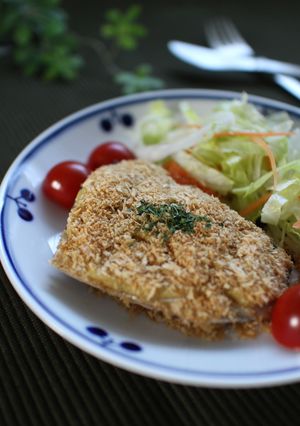 さばのマスタードマヨパン粉焼き-レシピのメイン写真