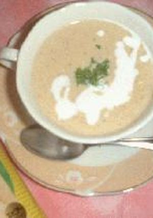 ホワイトアスパラガスのクリームスープ　Veloute' d' asporges-レシピのメイン写真