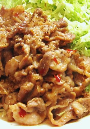ご飯に！お弁当に！豚肉の味噌豆板醤焼き☆-レシピのメイン写真