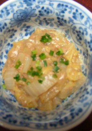 白菜消費レシピ！白菜とツナの煮物-レシピのメイン写真