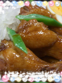 ☆卵と手羽元のおいしい煮☆-レシピのメイン写真