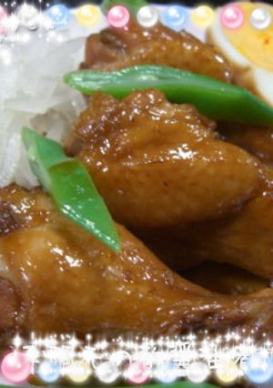 ☆卵と手羽元のおいしい煮☆-レシピのメイン写真