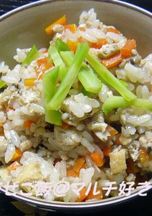 まぜご飯~関西風かやくご飯みたい-レシピのメイン写真
