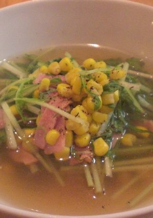 クイック副菜☆水菜の洋風煮びたし-レシピのメイン写真