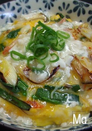 かに玉丼ぶり 豆腐あん-レシピのメイン写真