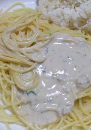 秋鮭の白子で作るパスタソース-レシピのメイン写真