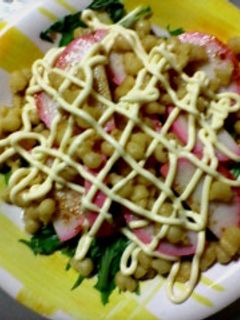 簡単♪水菜のサラダ-レシピのメイン写真