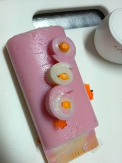 お弁当にクルクル蒲鉾ちゃん-レシピのメイン写真