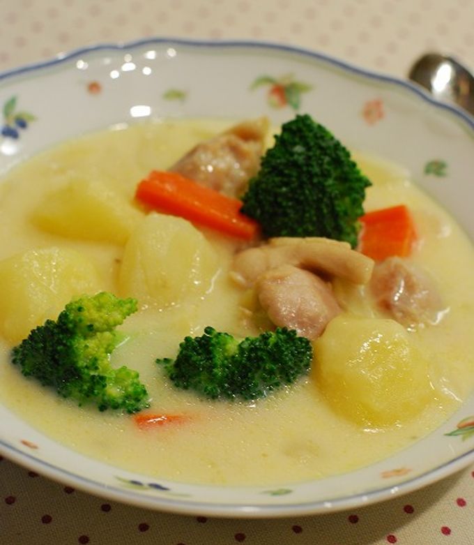 市販のルウ不要♪簡単☆クリームシチュー by バンビ☆ 【クックパッド