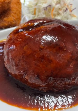 ハンバーグ-レシピのメイン写真