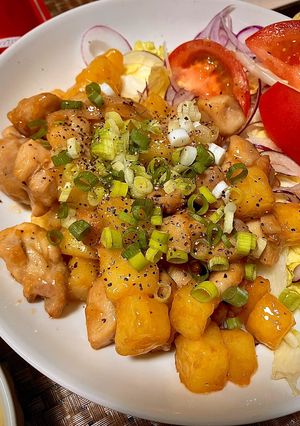 鶏肉とじゃがいもの醤油マヨ-レシピのメイン写真