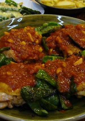 鶏肉のトマトソース-レシピのメイン写真