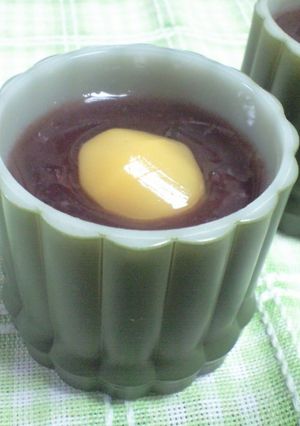 あずき缶で手軽に♪【あずきと栗の和菓子】-レシピのメイン写真