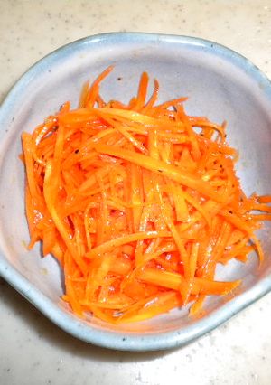 にんじんのごま油和え-レシピのメイン写真