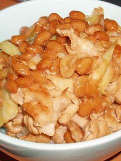 豚肉と納豆のテリヤキ丼☆-レシピのメイン写真