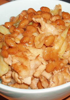 豚肉と納豆のテリヤキ丼☆-レシピのメイン写真