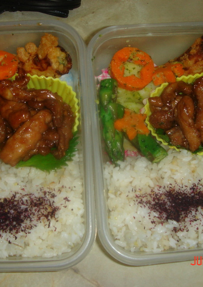 男子小学生弁当～竹輪の梅揚げチーズ揚げ～-レシピのメイン写真