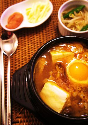 スンドゥブ(純豆腐)チゲ~味噌ベース♡-レシピのメイン写真