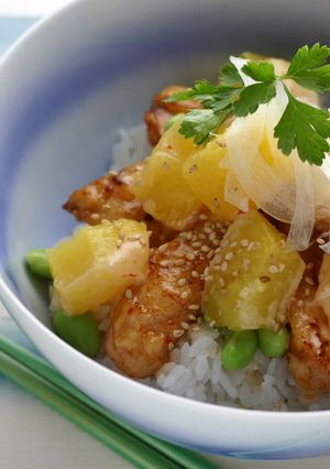 カジキのエスニック丼-レシピのメイン写真
