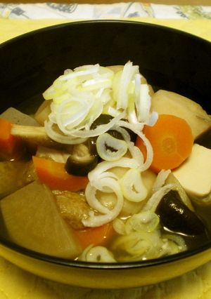 あったか♪具だくさんけんちん汁-レシピのメイン写真