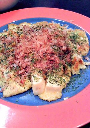バターかつお風味★豆腐のたまご焼き-レシピのメイン写真