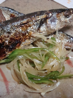 ノンオイル さんまの焼き漬け♪-レシピのメイン写真