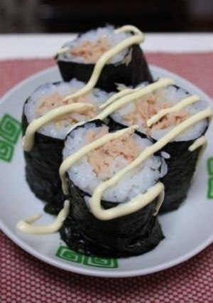 朝食やおやつに！簡単✿ツナマヨ海苔巻き♡-レシピのメイン写真