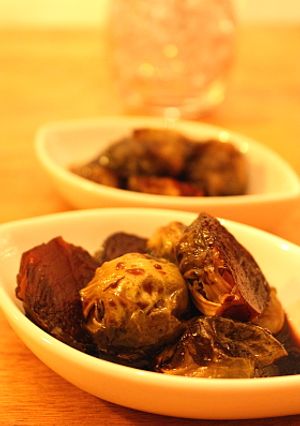 芽キャベツの甘辛バルサミコ煮 -アメリカ-レシピのメイン写真