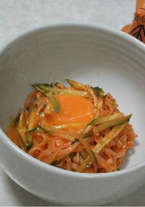 ビビン麺（平打ち麺使用）-レシピのメイン写真