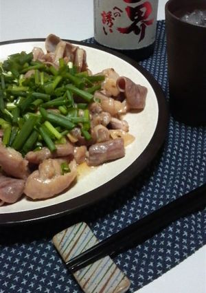 モツのナンプラー炒め-レシピのメイン写真