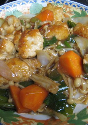 鶏団子の甘酢煮 ~酢鶏風~-レシピのメイン写真