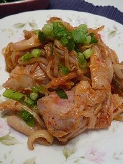 鶏キムチ炒め-レシピのメイン写真