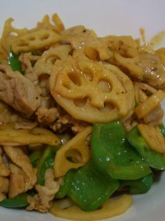 さっぱり★豚肉とれんこんの炒めもの-レシピのメイン写真